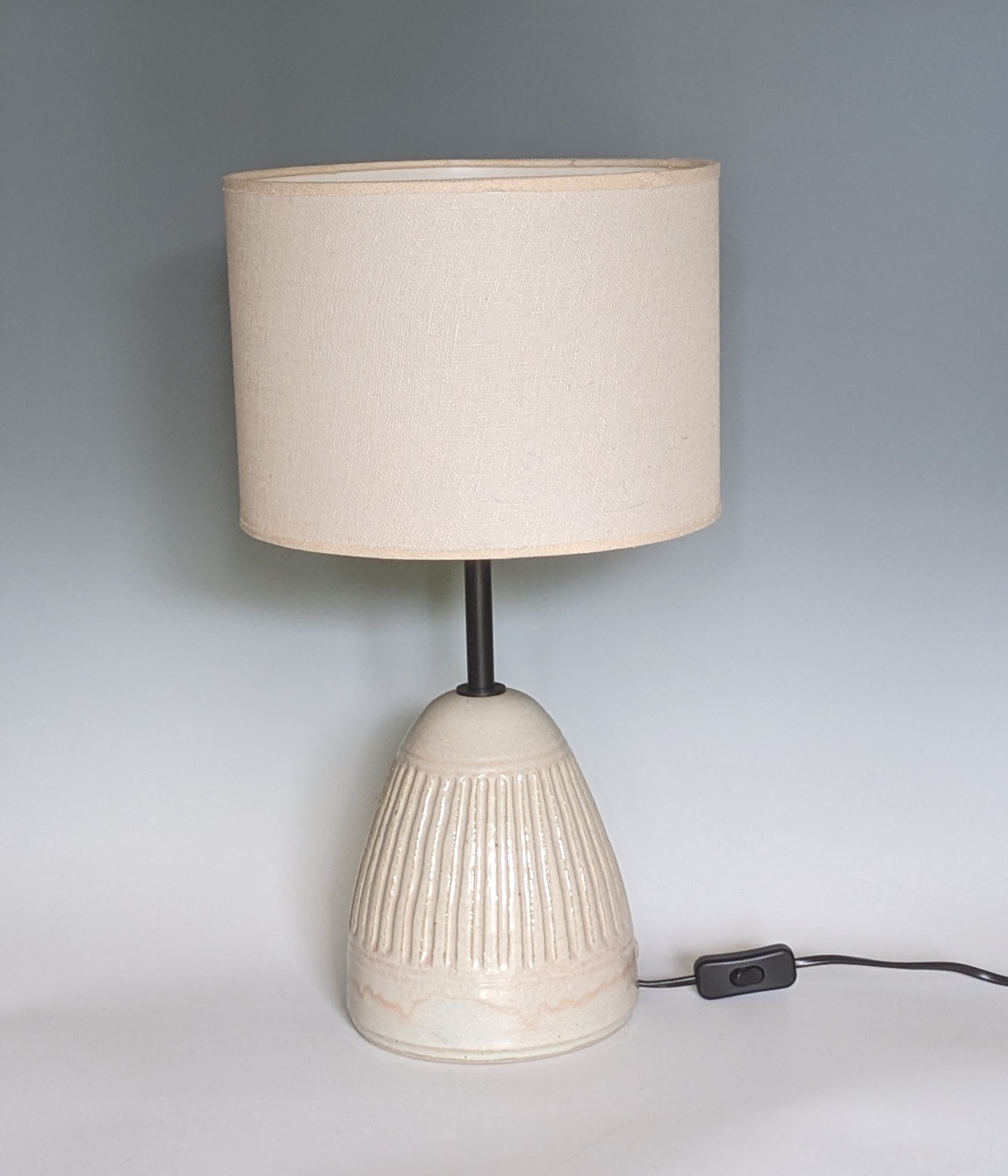 PJ Pottery Ceramic table lamps unique and handmade